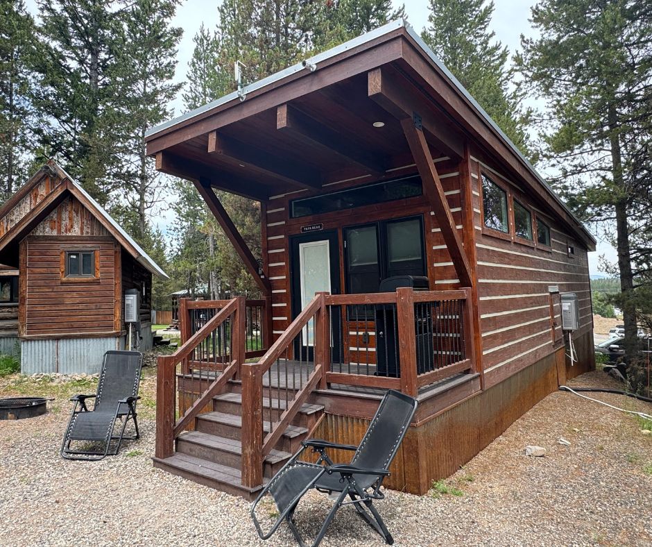 Papa Bear Cabin at Yellowstone RV Park